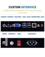 Kiosco Interactivo con Pantalla Táctil IR de 43 Pulgadas, Señalización Digital LCD, Sistema Operativo Android, CMS Basado en la Nube para Comercio Minorista