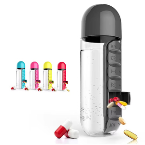 Xu hướng sản phẩm 2025 New arrivals Pill Box Organizer với chai nước - Product Image 1