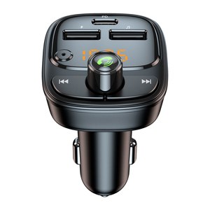BT 5.1 lecteur MP3 de voiture avec 5V 2 USB LED transmetteur FM sans fil PD24W chargeur lecteur de musique pour véhicules - Product Image 1