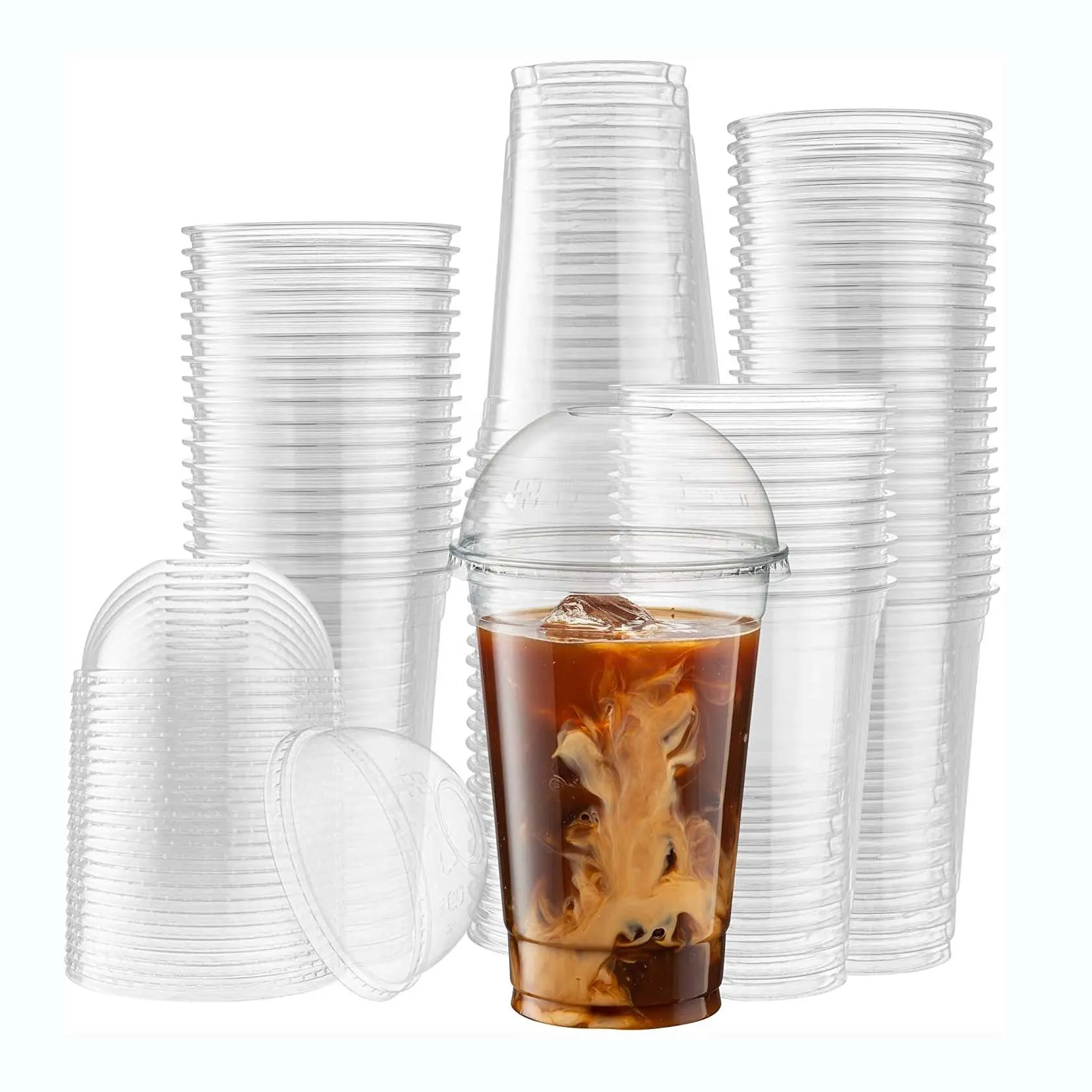 Vasos De plástico desechables con estampado personalizado, Vasos De plástico De PP