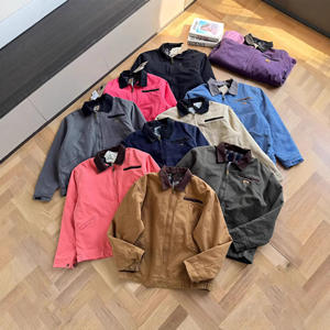 Chaqueta Bomber J97 Detroit de Alta Calidad, Corte Holgado, <span class=keywords><strong>para</strong></span> Otoño, 100% Algodón Lavado, en Diez Colores, Unisex <span class=keywords><strong>para</strong></span> <span class=keywords><strong>Hombre</strong></span> y Mujer - Product Image 1