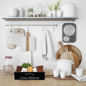 Smores Station Boîte en <span class=keywords><strong>bois</strong></span> Porte-barre avec poignées durables Smores Caddy avec bâtons de guimauve <span class=keywords><strong>Kit</strong></span> de Smores rustiques - Product Image 6
