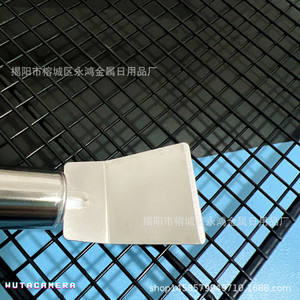 Stainless Steel Grease <b>Scraper</b> <b>Cleaning</b> Spatula For Kitchen Range Hood Refrigerator Defrosting Manual Metal Tool - Product Image 3