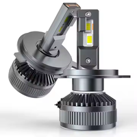 Offre Spéciale V28 H1 phares LED 130W 12000LM H4 COB puce système d'éclairage automatique fonction clignotante pour Audi Cruze Ix35 A3 Golf Azera