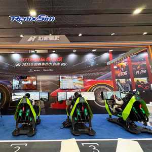 Renixsim парк развлечений многопользовательские соревнования <span class=keywords><strong>3</strong></span>-экранный симулятор вождения автомобиля Esports Full <span class=keywords><strong>Motion</strong></span> GT Sim гоночная кабина - Product Image 6