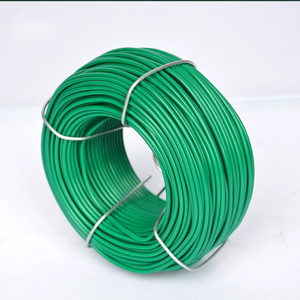 Gardening tools tomato wire fine iron wire soft binding <b>plastic</b>-coated garden tying wire - Product Image 1