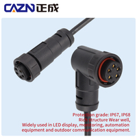 IP67/IP68 étanche E13 connecteur mâle et femelle Type baïonnette 2-18 broches prise d'amarrage surmoulée