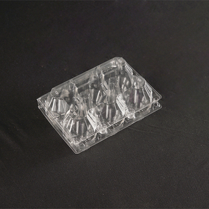 Plateaux d'emballage jetables en <span class=keywords><strong>plastique</strong></span> pour œufs, 6 trous, en Carton, transparents pour animaux de compagnie - Product Image 5