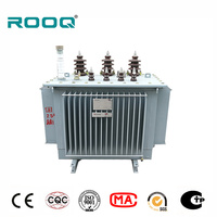 Transformateur de puissance triphasé immergé dans l'huile 11 kV 33 kV pour l'alimentation électrique