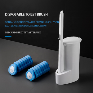 <span class=keywords><strong>Summit</strong></span>-Juego de Escobillero Desechable con Recargas para Escobillero, Kit de Sistema de Limpieza Desechable para Inodoro y Baño - Product Image 1