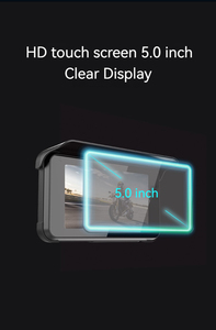 5 pollici Touch Screen Wireless Carplay Display moto DVR TPMS moto Android Screen moto Carplay Gps navigazione - Product Image 2
