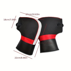 Guanti e Muffole da <span class=keywords><strong>Moto</strong></span> Unisex di Alta Qualità, Design Oversize e Ispessito, Impermeabili, Scaldamani Invernali - Product Image 2
