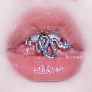 Gaby – <span class=keywords><strong>piercing</strong></span> de <span class=keywords><strong>langue</strong></span> de <span class=keywords><strong>serpent</strong></span> sexy en acier inoxydable, anneaux de <span class=keywords><strong>langue</strong></span> d'haltère droit, <span class=keywords><strong>piercing</strong></span> d'hélice, vente en gros, bijoux de <span class=keywords><strong>piercing</strong></span> - Product Image 3