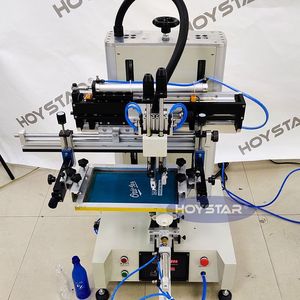 Plastic Cup Glass Perfume Bottle Screen Printing Machine for Sale