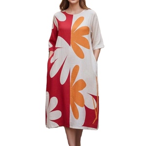 Nueva Colección Estética, Vestido Tipo Linterna de Punto para Mujer, Estilo Casual, Ligero, Transpirable y Elástico, la Mejor Colección - Product Image 1