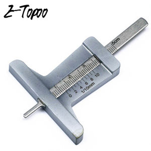 0-50 غير القابل للصدأ مقياس عمق كتلة الإطارات أحادية مؤشر عمق الخيط - Product Image 2