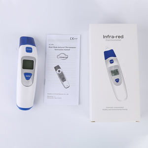 <span class=keywords><strong>Thermomètre</strong></span> frontal et <span class=keywords><strong>auriculaire</strong></span> infrarouge sans contact électrique Univer Health EF-100A pour adultes et bébés, numérique, sans contact, CE - Product Image 1