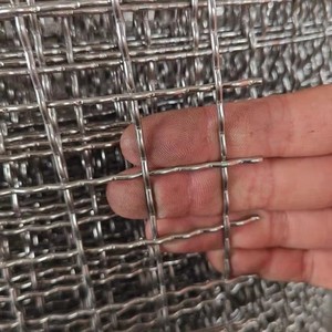 304 Stainless Steel Crimped Wire Mesh Acid <b>Alkali</b> Resistant Woven Screen for Chemical Filtration Aquatic Equipment Guard - Product Image 5