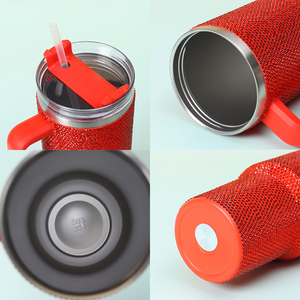 Vaso Personalizado con Logotipo, 20oz 30oz 40oz, con Tapa y Pajita, Grabado Láser, Estampado de Leopardo, Brillo, Vaso, <span class=keywords><strong>Taza</strong></span>, Copo, Bandera - Product Image 3