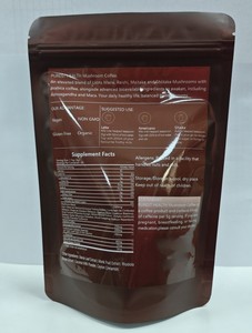 Oem nhãn hiệu riêng Hữu Cơ sư tử của bờm nấm Trộn Cà Phê ngay lập tức năng lượng uống túi bao bì nấm Cà phê bột - Product Image 2