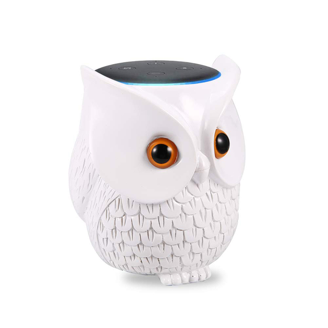 Echo Dot Case,Owl Table Echo Dot Holder for Echo Dot 3rd Generation Smart Home Speaker