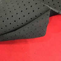 Tissu en terry bouclé perforé, néoprène SBR de qualité mousse, équipement sportif personnalisé, feuille de néoprène Guangdong