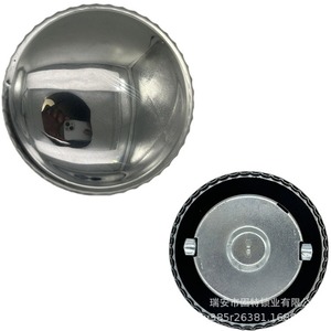 Bouchon de réservoir de carburant Sany sans verrouillage, en métal argenté, pour camion malaxeur Isuzu, remplacement et réparation pour Mercedes-Benz poids moyen - Product Image 3