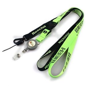 Échantillon gratuit personnalisé pour polyester rose salon lanière porte-clés impression offset transfert de chaleur sublimation logo insigne - Product Image 4