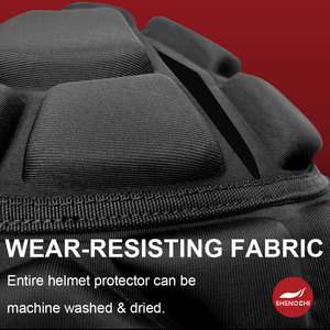 Mềm vỏ mũ bảo hiểm che bóng bầu dục Mũ bảo hiểm đầu bảo vệ mũ cho bóng đá mỹ Scrum đầu bảo vệ vỏ mềm bảo vệ - Product Image 3