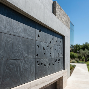 Revêtement mural flexible en ardoise, pierre naturelle à 100 %, moderne, écologique, robuste, pour hôtels, salles de bain, extérieur, jardin, poli - Product Image 5