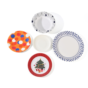 Assiettes et bols en papier biodégradables imprimés sur mesure, en gros et à prix abordable, pour restaurants et fêtes - Product Image 2
