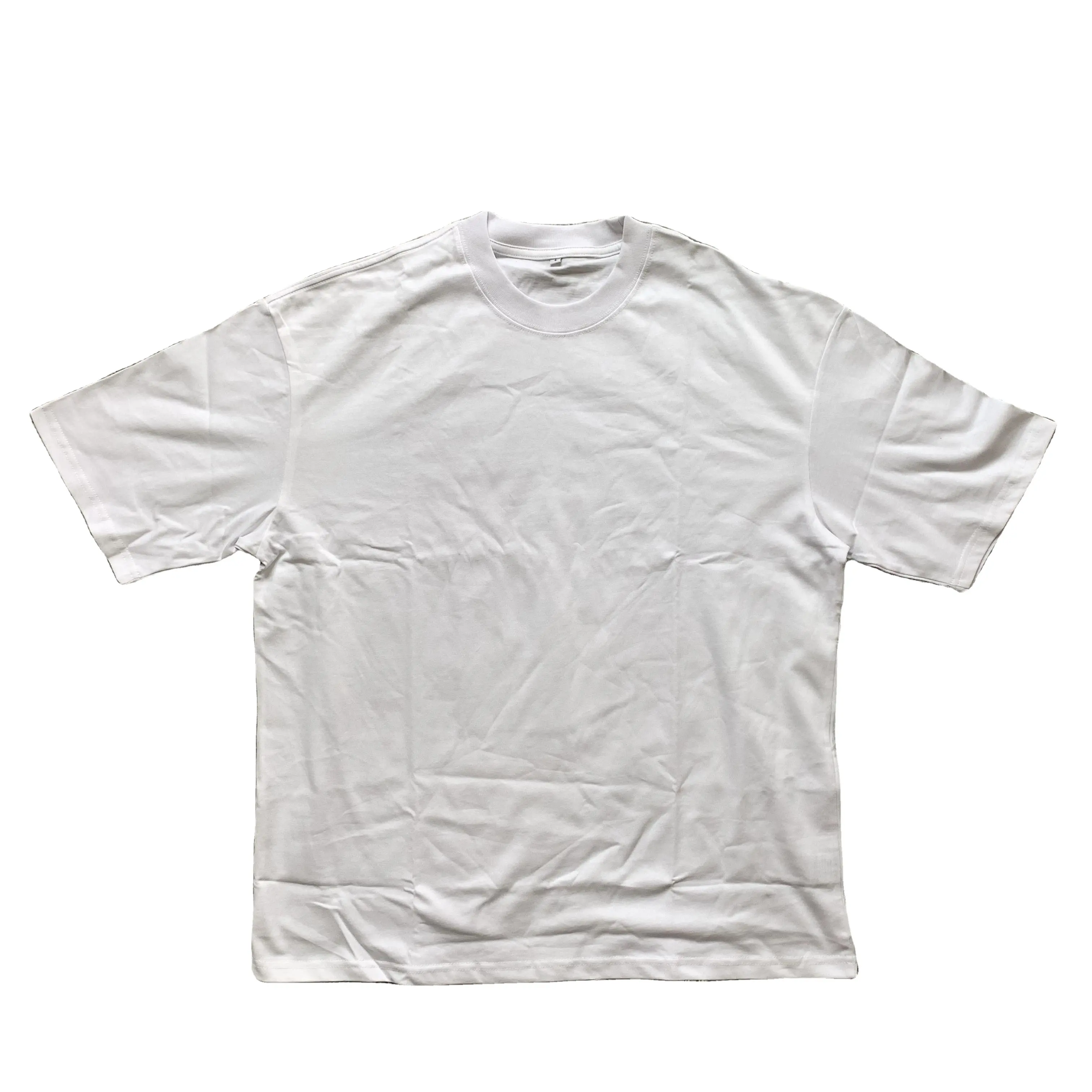हिप हॉप पेशी फिट घुमावदार हेम सफेद सूती लोगो पुरुषों टी शर्ट आकस्मिक मात्रा प्रवृत्ति XXL मोटी कपड़े oversized पुरुषों टी शर्ट