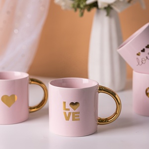 Tùy chỉnh Mr và Mrs gốm cốc cà phê đặt Valentine Quà Tặng số lượng lớn bán buôn khuyến mại vài tách trà - Product Image 2