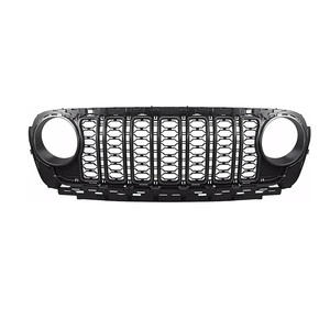 Nueva Rejilla Delantera de Repuesto para Wrangler JL/JT 2018-2024, ABS para Gladiator JT <span class=keywords><strong>Rubicon</strong></span> Sahara Sport - Venta al Por Mayor Directo de Fábrica - Product Image 3