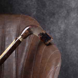 ปรับปรุงสมดุลและความมั่นใจในการเดินด้วยไม้เท้าทำจากเรซินและไม้ ดีไซน์ตามหลักสรีรศาสตร์ - Product Image 5