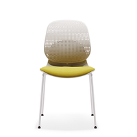 Nouvelle chaise moderne de formation de salon adulte de restaurant dinant la chaise du visiteur pp avec le cadre en acier de jambe