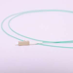 Serat optik kuncir OM3 LC-UPC multifode kualitas tinggi 0.9mm 1m LSZH jaket kateter kuncir 9/125 untuk pabrik FTTH - Product Image 2