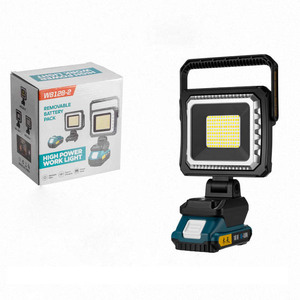 Lampe de travail robuste pour la maison, le <span class=keywords><strong>camping</strong></span>, les chantiers de construction, compatible avec M-AKITA, <span class=keywords><strong>B</strong></span>-OSCH, M-ILWAUKEE, DE-WALT, sans <span class=keywords><strong>batterie</strong></span> - Product Image 2