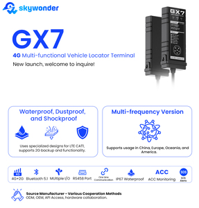 Traceur GPS GSM étanche pour voiture, antivol, anti-perte, dispositif de suivi, compatible tableau de bord 4G filaire, petit, Bluetooth, PC, temps réel - Product Image 3