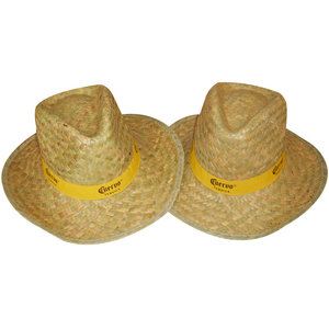 Sombreros de paja con cinta personalizada promocional Sombreros para el sol - Product Image 6