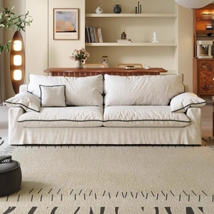 <span class=keywords><strong>Divano</strong></span> <span class=keywords><strong>divano</strong></span> wabi-sabi cloud <span class=keywords><strong>divano</strong></span> soggiorno piccolo appartamento di design di metà secolo moderno tessuto rimovibile in cotone <span class=keywords><strong>e</strong></span> lino <span class=keywords><strong>divano</strong></span> - Product Image 2
