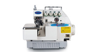 Machine à coudre surjeteuse MYSEW MRS747 à grande vitesse, entraînement direct, 4 fils, pour t-shirts et tricots en usine de production de vêtements