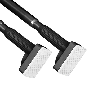 Poteaux à rideaux extensibles épaissis de 32mm tige de <span class=keywords><strong>rideau</strong></span> à ressort de tension autoportante en métal de <span class=keywords><strong>4m</strong></span> sans perçage - Product Image 3