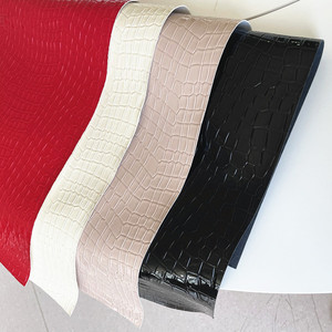<span class=keywords><strong>Cuir</strong></span> synthétique effet verni gaufré, tissu imitation <span class=keywords><strong>cuir</strong></span> pour sacs et chaussures, cuero sintético - Product Image 4