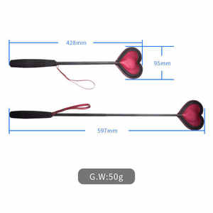 OEM Verstellbare Herzförmige SM-Spanking-Paddel Peitsche Bondage Fetisch BDSM Flogger Fesseln Sexspielzeug - Product Image 4