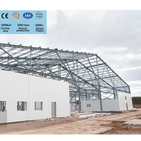 Edificios Prefabricados Ligeros con Estructura Aislada, Casas Metálicas, Grandes Edificios de Acero