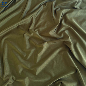 Tissu Olive Brillant en Nylon et Spandex au Mètre, Largeur 60 Pouces, Extensible dans les 4 Sens, Tissu Olive Soyeux en Spandex pour Maillots de Bain, Robes et Vêtements de Sport - Product Image 4