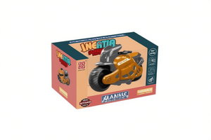 Motocicletta a frizione Manli Inertia, scala 1:16, veicolo giocattolo in plastica per bambini dai 2 ai 4 anni, modello unisex 544P - Product Image 1