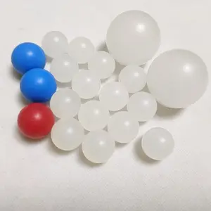 14.288mm Small Pp Balls 9/16 Inch 710pcs/kg Solid Polypropylene Plastic Ball With Good Resistance To Chemical Liquids