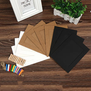 34567 pouces peau de vache trois couleurs suspendu combinaison créative personnalisée papier <span class=keywords><strong>cadre</strong></span> <span class=keywords><strong>photo</strong></span> mur <span class=keywords><strong>photo</strong></span> <span class=keywords><strong>avec</strong></span> clip de <span class=keywords><strong>corde</strong></span> de chanvre - Product Image 6
